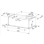 Каминная вытяжка Weissgauff Alpha 60 PB BL