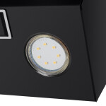 Каминная вытяжка Maunfeld Bridge 50 черный/черное стекло