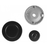 Встраиваемая газовая варочная панель Maunfeld EGHE.43.3STS-EW