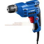 Дрель безударная Зубр ЗД-П421 ЭР