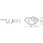 Кухонная мойка Marmorin TORRO WHITE (220 613 006)