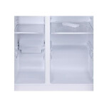 Холодильник Hyundai CS6503FV черное стекло