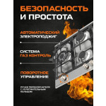 Встраиваемая газовая варочная панель Zigmund & Shtain G 14.7 S