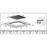Встраиваемая электрическая варочная панель Korting HK 6351 B3