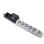 Сетевой фильтр Pilot Pro 5м серый