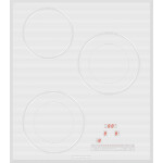 Встраиваемая электрическая варочная панель Zigmund & Shtain CNS 139.45 WX