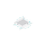 Встраиваемая электрическая варочная панель Beko HIC 63401 T