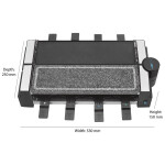 Раклетница Clatronic RG 3678 schwarz