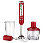 Блендер погружной Delta Lux DL-7039B красный