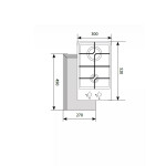 Встраиваемая газовая варочная панель Lex GVG 321 WH