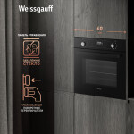 Встраиваемый электрический духовой шкаф Weissgauff EOV 291 PDB