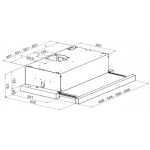 Встраиваемая вытяжка Candy CBT 6130/2N-07
