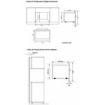 Встраиваемая микроволновая печь Korting KMI 820 RGB