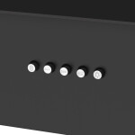 Каминная вытяжка Maunfeld Cascada Push 50 черный