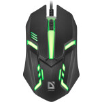 Мышь Defender Cyber MB-560L черный (52560)