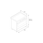 Комбинированная плита Bertazzoni MAS90 6 MFE S XE