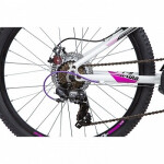 Велосипед Novatrack 24AHD.KATRINA.12WT9 белый