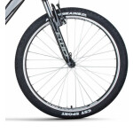 Велосипед Forward Flash 26 1.0 черный/серый 2022 г 19" RBK22FW26658