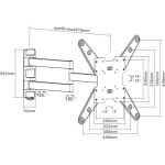 Кронштейн для телевизора Benatek Kran-40B