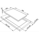 Встраиваемая газовая варочная панель Smeg SRV876POGH