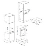 Встраиваемый шкаф для подогрева посуды Graude WS 14.0 S