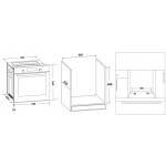 Встраиваемый электрический духовой шкаф Schaub Lorenz SLB EE6313