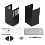 Каминная вытяжка Krona Aurora 600 black S