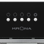 Встраиваемая вытяжка Krona Luisa 600 Glass Black PB