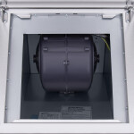 Каминная вытяжка Maunfeld Gloria 60 нержавеющая сталь/черное стекло