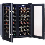 Винный шкаф Cavanova CV048-2T черный