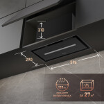 Встраиваемая вытяжка Weissgauff Omega BL