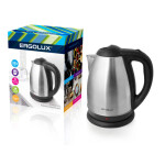 Чайник электрический Ergolux ELX-KS01-C72 матовый черный