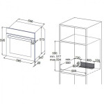 Встраиваемый электрический духовой шкаф Zigmund & Shtain E 148 W