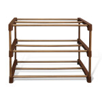 Полка для обуви Sheffilton SHT-SR6-P коричневый/орех глянец