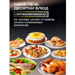 Мини-печь Pioneer MO5019G black