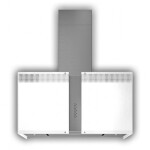 Каминная вытяжка Falmec Mirabilia 67 Platinum vetro (800)