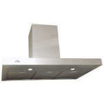 Каминная вытяжка Elikor Опал 90 нержавеющая сталь