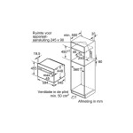 Встраиваемая микроволновая печь Bosch CFA634GS1