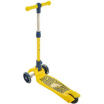 Самокат Ridex 3-х колесный Wave, 120/90 мм желтый/серый