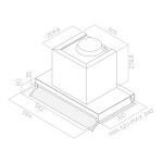 Встраиваемая вытяжка Elica Boxin IX/A/60