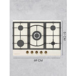 Встраиваемая газовая варочная панель Zigmund & Shtain G 16.7 X