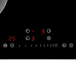 Встраиваемая электрическая варочная панель Krona TERZO 60 BL