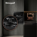 Встраиваемый электрический духовой шкаф Weissgauff EOM 791 SDB