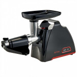 Мясорубка Delta DL-6105M черный/красный