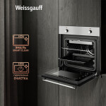 Встраиваемый электрический духовой шкаф Weissgauff EOM 180 X
