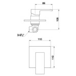 Гигиенический душ Timo Selene 2089/00SM chrome