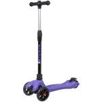Самокат-кикборд Novatrack RainBow 135PRO.RAINBOW.VT20 фиолетовый