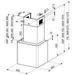 Каминная вытяжка Faber Lithos EG6 BK LED A45 (335.0533.563)