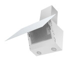 Каминная вытяжка Maunfeld Topaz 60 белое стекло