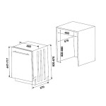 Встраиваемая посудомоечная машина Schaub Lorenz SLG VI4310